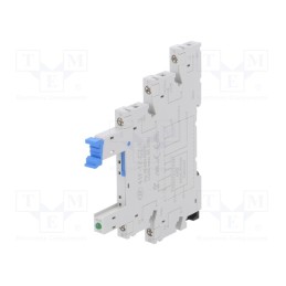 1 pcs x HONGFA RELAY - 41F-1Z-C2-2 - Socket, PIN: 5, 6A, 250VAC, for DIN rail mounting, screw terminals