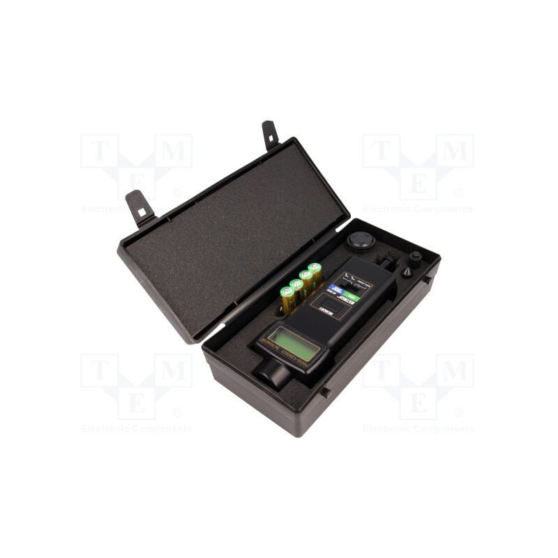 1 pcs x EXTECH - 461895 - Tachometer, 0.05%, Resol: 0,1, 215x65x38mm, AX-TACHO-TAPE