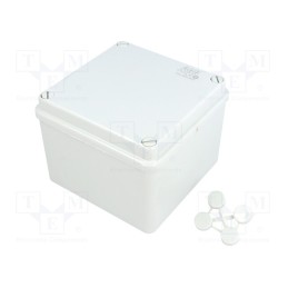 1 pcs x ABB - 1SL0851A00 - Enclosure: multipurpose, X: 100mm, Y: 100mm, Z: 80mm, grey, IP55