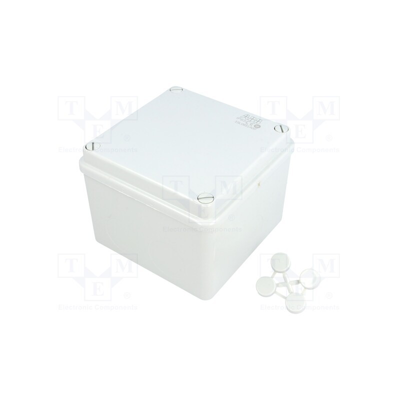 1 pcs x ABB - 1SL0851A00 - Enclosure: multipurpose, X: 100mm, Y: 100mm, Z: 80mm, grey, IP55