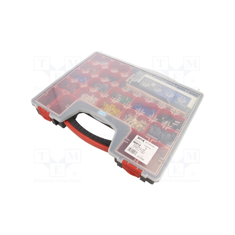 1 set x BM GROUP - BM00413 - Kit: designed for terminal crimping, 0.75÷16mm2, box
