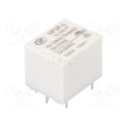 1 pcs x HONGFA RELAY - HF3F-L/12-1HL1T - Relay: electromagnetic, SPST-NO, Ucoil: 12VDC, 15A, 10A/277VAC