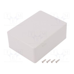 1 pcs x HAMMOND - 1591SSGY - Enclosure: multipurpose, X: 82mm, Y: 110mm, Z: 44mm, 1591S, ABS, grey
