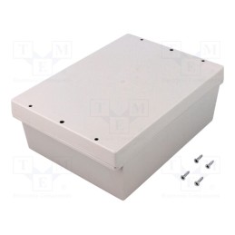 1 pcs x KRADEX - Z46AJH ABS - Enclosure: multipurpose, X: 144mm, Y: 198mm, Z: 73mm, ABS, grey, IP65