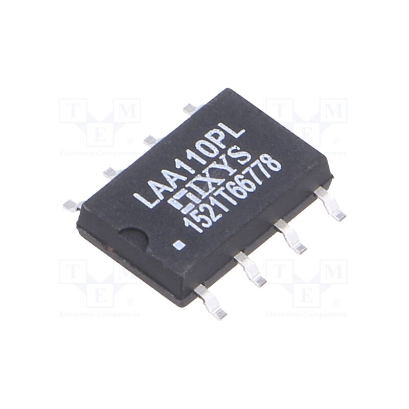 1 pcs x IXYS - LAA110PL - Relay: solid state, SPST-NO x2, Icntrl max: 50mA, 120mA, 35Ω, SMT