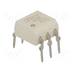 1 pcs x OMRON OCB - G3VM-61B1 - Relay: solid state, SPST-NO, Icntrl: 25mA, 500mA, max.60VAC, THT