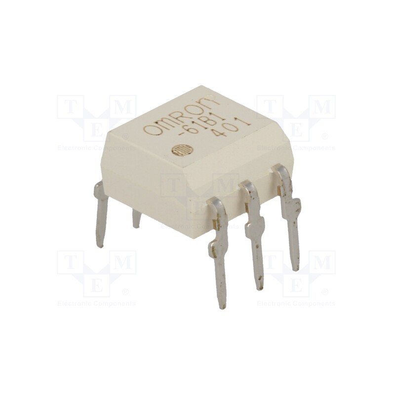 1 pcs x OMRON OCB - G3VM-61B1 - Relay: solid state, SPST-NO, Icntrl: 25mA, 500mA, max.60VAC, THT