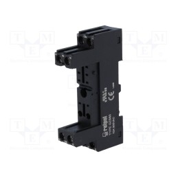 1 pcs x RELPOL - GZ80 - Socket, PIN: 8, 12A, 300VAC, on panel,for DIN rail mounting
