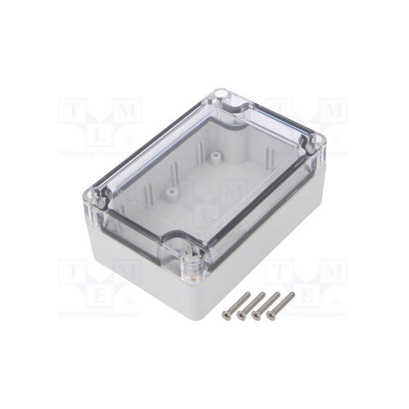 1 pcs x KRADEX - Z128SJP TM ABS-PC - Enclosure: multipurpose, X: 70mm, Y: 105mm, Z: 40mm, ABS, grey, IP67