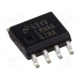 1 pcs x TEXAS INSTRUMENTS - LMH6647MA/NOPB - IC: operational amplifier, 55MHz, 2.5÷12V, Ch: 1, SO8