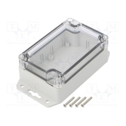 1 pcs x KRADEX - Z128SUJP TM ABS-PC - Enclosure: multipurpose, X: 70mm, Y: 105mm, Z: 40mm, ABS, grey, IP67