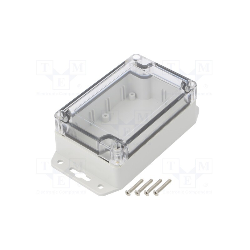 1 pcs x KRADEX - Z128SUJP TM ABS-PC - Enclosure: multipurpose, X: 70mm, Y: 105mm, Z: 40mm, ABS, grey, IP67