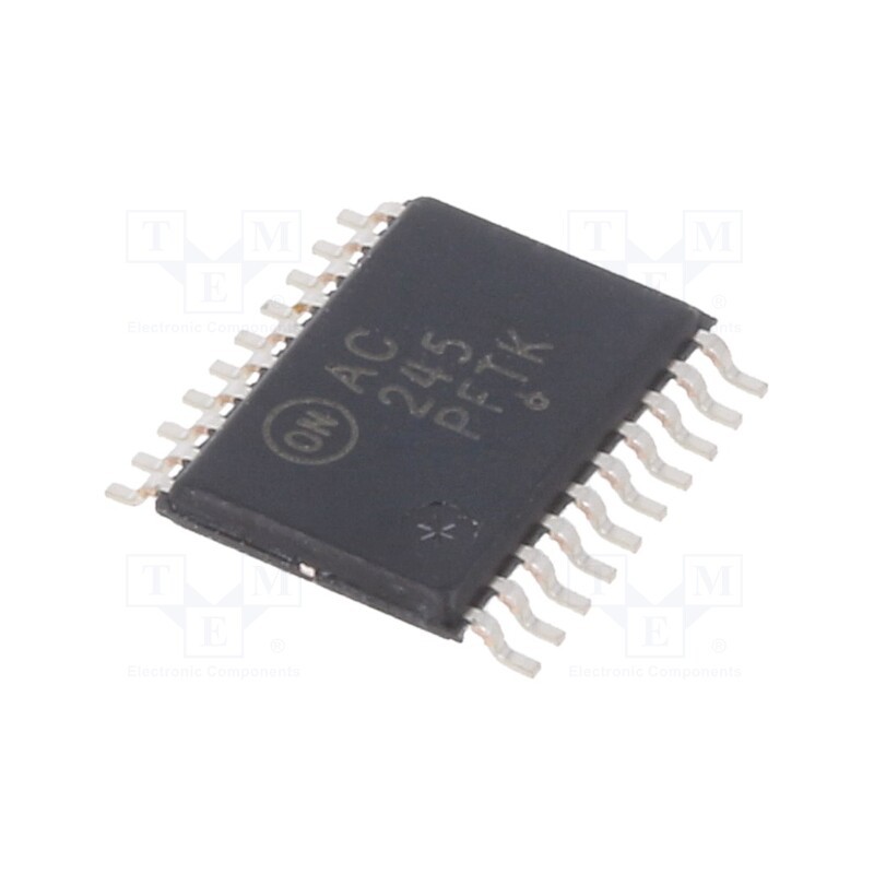 1 pcs x ONSEMI - MC74AC245DTG - IC: digital, 3-state,bidirectional,octal,transceiver, Ch: 8, CMOS