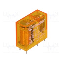 1 pcs x FINDER - 40.51.8.024.0000 - Relay: electromagnetic, SPDT, Ucoil: 24VAC, Icontacts max: 20A