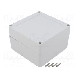 1 pcs x KRADEX - ZP120.120.75J TM ABS - Enclosure: multipurpose, X: 120mm, Y: 120mm, Z: 75mm, ZP, ABS