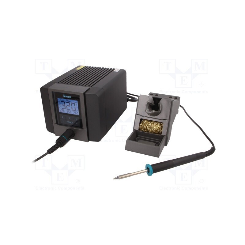 1 pcs x QUICK - TS1200D - Soldering station, Station power: 120W, 200÷420°C, ESD