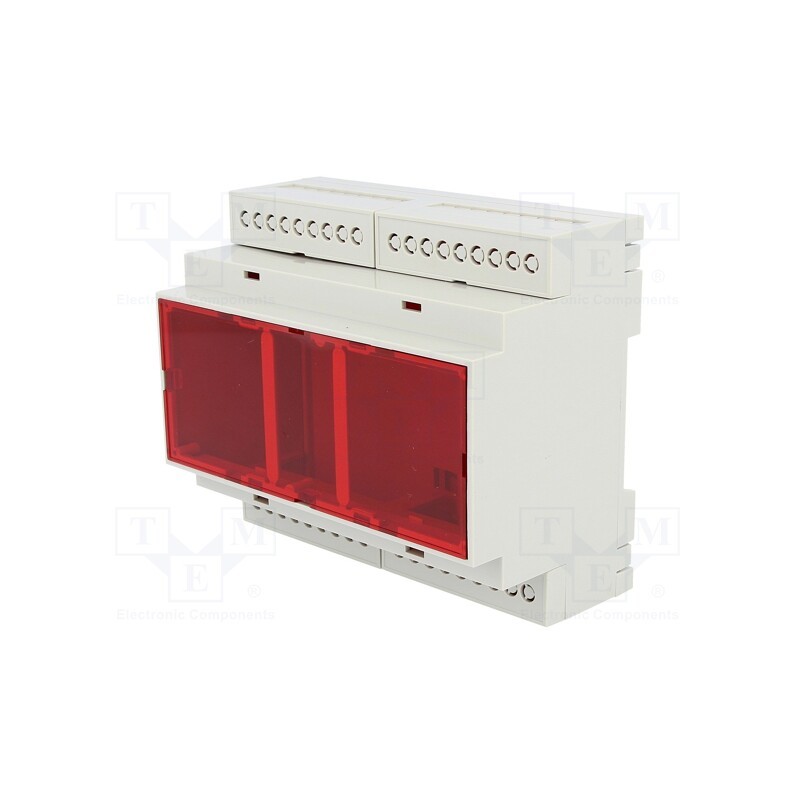 1 pcs x GAINTA - D6MG-IRC - Enclosure: for DIN rail mounting, Y: 90.2mm, X: 106.25mm, Z: 57.5mm