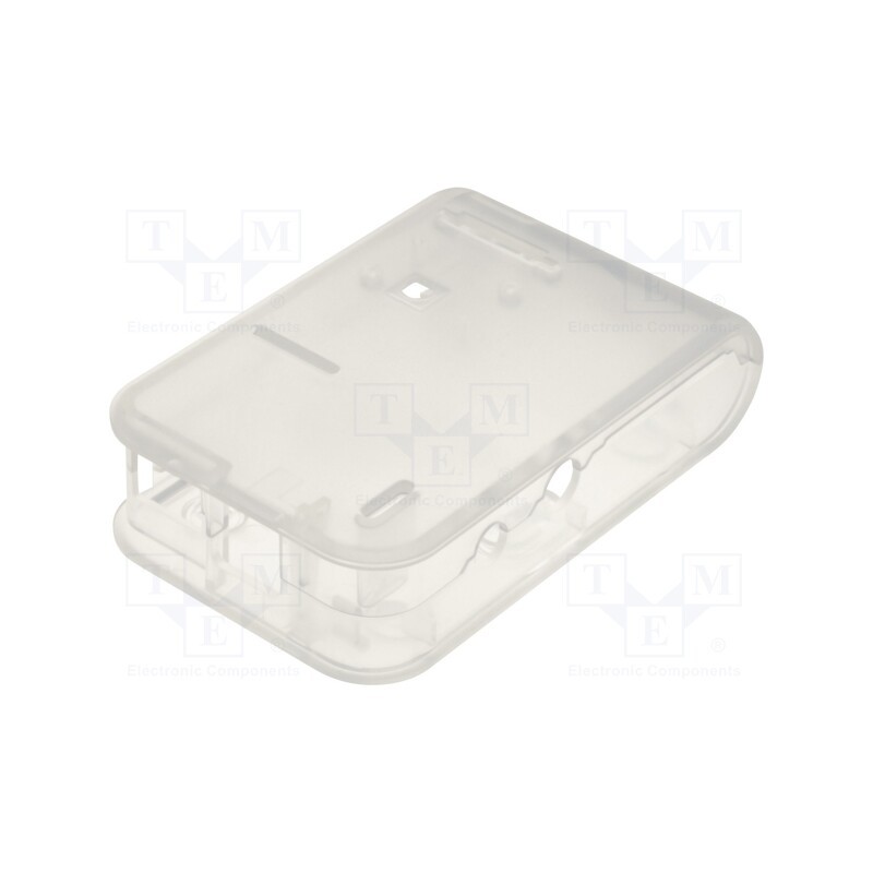 1 pcs x HAMMOND - 1593HAMPICLR -AS - Enclosure: for computer, Raspberry Pi, ABS, semi-transparent