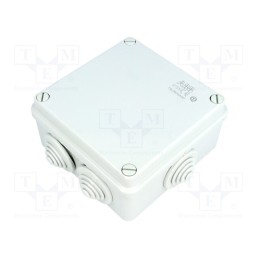 1 pcs x ABB - 1SL0816A00 - Enclosure: junction box, X: 113mm, Y: 113mm, Z: 57mm, wall mount