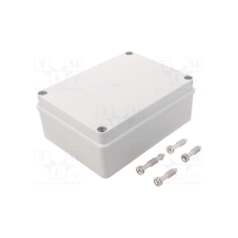 1 pcs x PAWBOL - S-BOX 416 - Enclosure: multipurpose, X: 140mm, Y: 190mm, Z: 70mm, grey, IP65