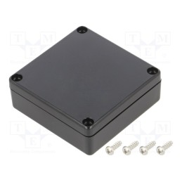 1 pcs x HAMMOND - 1551WTBK - Enclosure: multipurpose, X: 60mm, Y: 60mm, Z: 22mm, 1551W, black