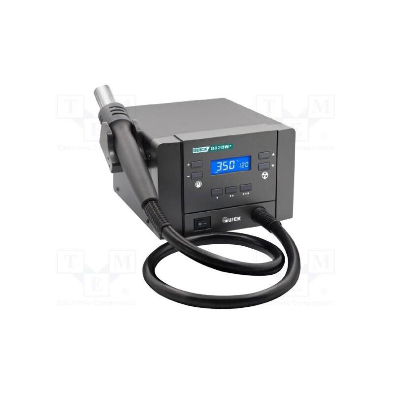 1 pcs x QUICK - QUICK 862DW+ - Hot air soldering station, digital,with push-buttons, 1000W
