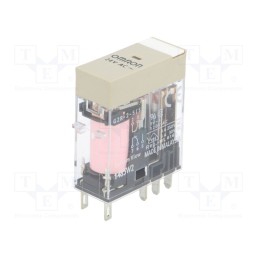 1 pcs x OMRON - G2R-2-S 24VAC (S) - Relay: electromagnetic, DPDT, Ucoil: 24VAC, Icontacts max: 5A, 150W