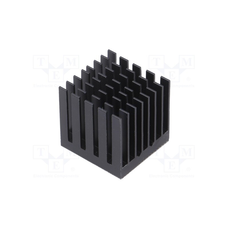 1 pcs x Advanced Thermal Solutions - ATS-55250W-C1-R0 - Heatsink: extruded, grilled, BGA, black, L: 25mm, W: 25mm, H: 24.5mm