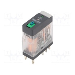 1 pcs x SCHNEIDER ELECTRIC - RXG22ED - Relay: electromagnetic, DPDT, Ucoil: 48VDC, 5A, 5A/250VAC, 5A/30VDC