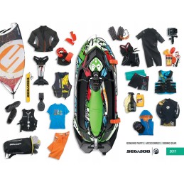 Can am plastic mounting eraser, oval 705000321