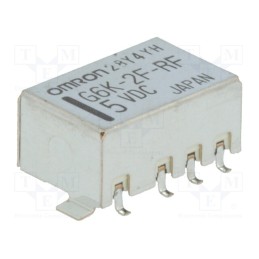 1 pcs x OMRON OCB - G6K-2F-RF 5VDC - Relay: electromagnetic, DPDT, Ucoil: 5VDC, Icontacts max: 1A, SMD