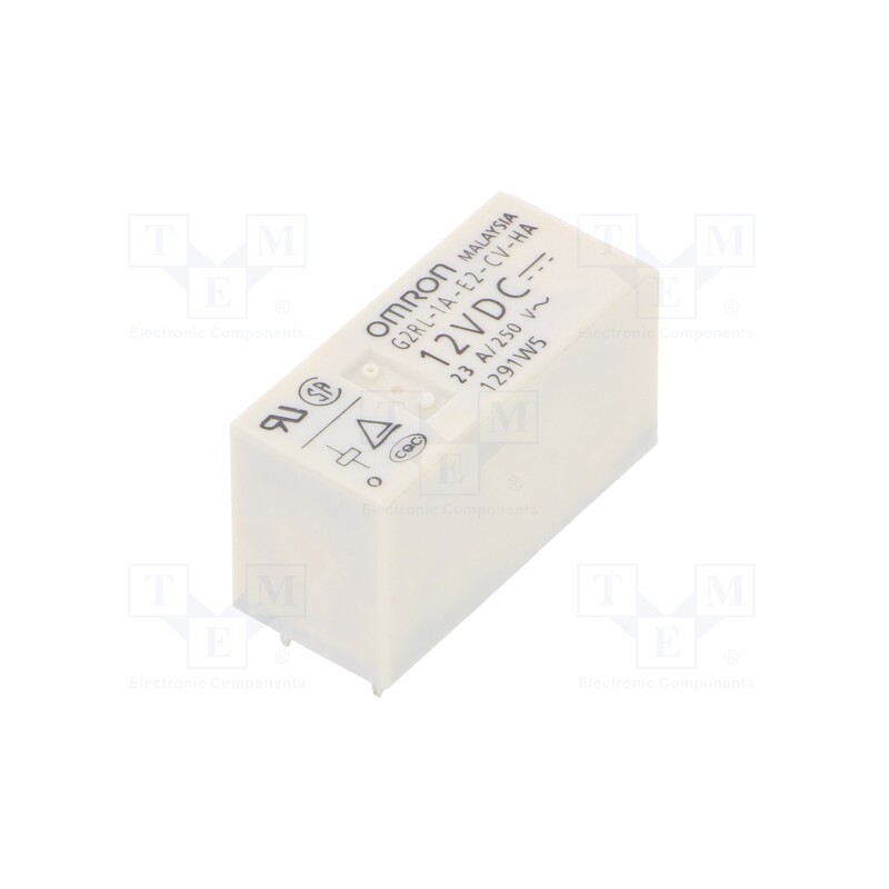 1 pcs x OMRON OCB - G2RL-1A-E2-CV-HA DC12 - Relay: electromagnetic, SPST-NO, Ucoil: 12VDC, Icontacts max: 16A