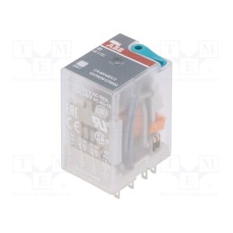 1 pcs x ABB - 1SVR405612R6000 - Relay: electromagnetic, 3PDT, Ucoil: 48VDC, Icontacts max: 10A