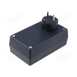 1 pcs x KRADEX - Z30 -AS - Enclosure: for power supplies, X: 71mm, Y: 120mm, Z: 45mm, black