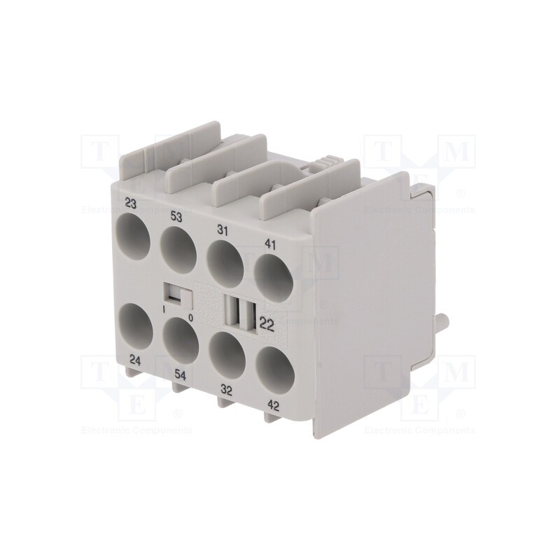 1 pcs x DANFOSS - CBN 22 - Auxiliary contacts, Series: CI 5, Leads: screw terminals, front
