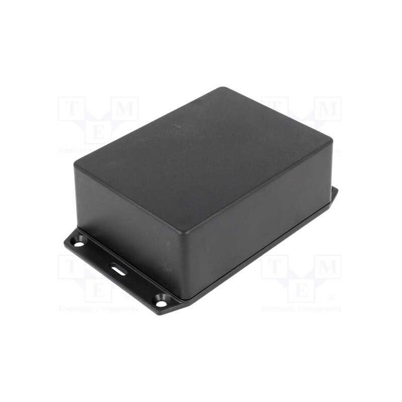 1 pcs x HAMMOND - 1591XXSFLBK - Enclosure: multipurpose, X: 82mm, Y: 110mm, Z: 44mm, 1591XX, ABS, IP54