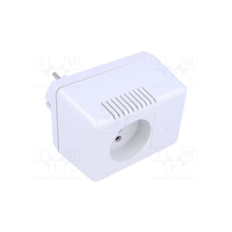1 pcs x MASZCZYK - KM-49D GY - Enclosure: for power supplies, vented, X: 65mm, Y: 92mm, Z: 57mm, ABS