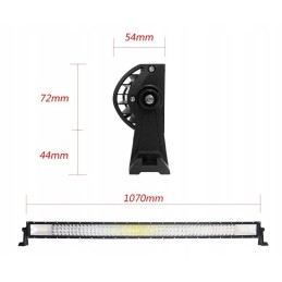 LED panel work lamp strip halogen 594w 7d