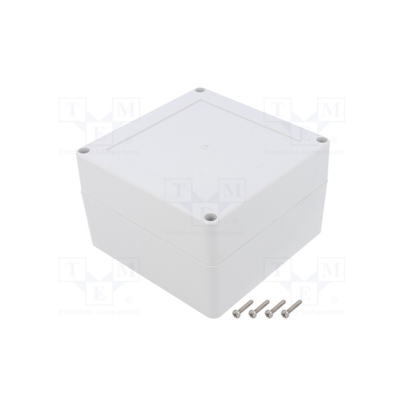 1 pcs x KRADEX - ZP120.120.75JH TM ABS - Enclosure: multipurpose, X: 120mm, Y: 120mm, Z: 75mm, ZP, ABS, gasket