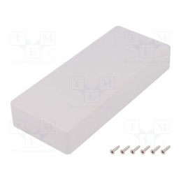 1 pcs x HAMMOND - 1591HSGY - Enclosure: multipurpose, X: 71mm, Y: 165mm, Z: 29mm, 1591S, ABS, grey
