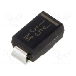 5 pcs x VISHAY - VS-10MQ100-M3/5AT - Diode: Schottky rectifying, SMD, 100V, 1.5A, SMA,