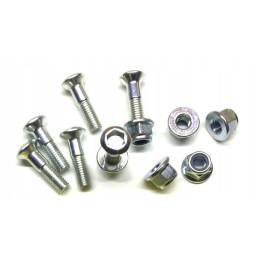 Set of rear sprocket bolt nuts M8x 25 mm