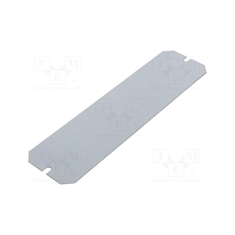 1 pcs x FIBOX - F-MP - Mounting plate, steel, W: 54mm, L: 200mm, Plating: zinc