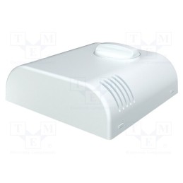 1 pcs x ITALTRONIC - 61.603 - Enclosure: wall mounting, X: 80mm, Y: 80mm, Z: 25mm, ABS, white