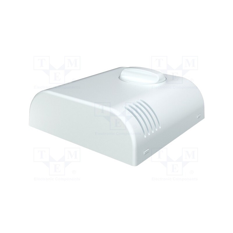 1 pcs x ITALTRONIC - 61.603 - Enclosure: wall mounting, X: 80mm, Y: 80mm, Z: 25mm, ABS, white
