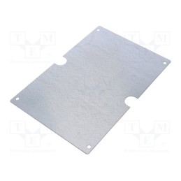 1 pcs x FIBOX - TM 1625 - Mounting plate, steel, W: 151mm, L: 214mm, Plating: zinc