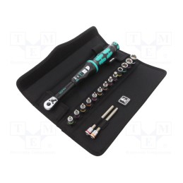 1 set x WERA - 5004180001 - Wrench, torque, 290mm, 2.5÷25Nm, Mounting: 1/4'