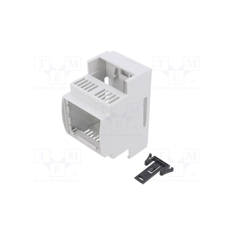 1 pcs x ITALTRONIC - 25.0302000.BL - Enclosure: for DIN rail mounting, Y: 90.5mm, X: 53.5mm, Z: 62mm