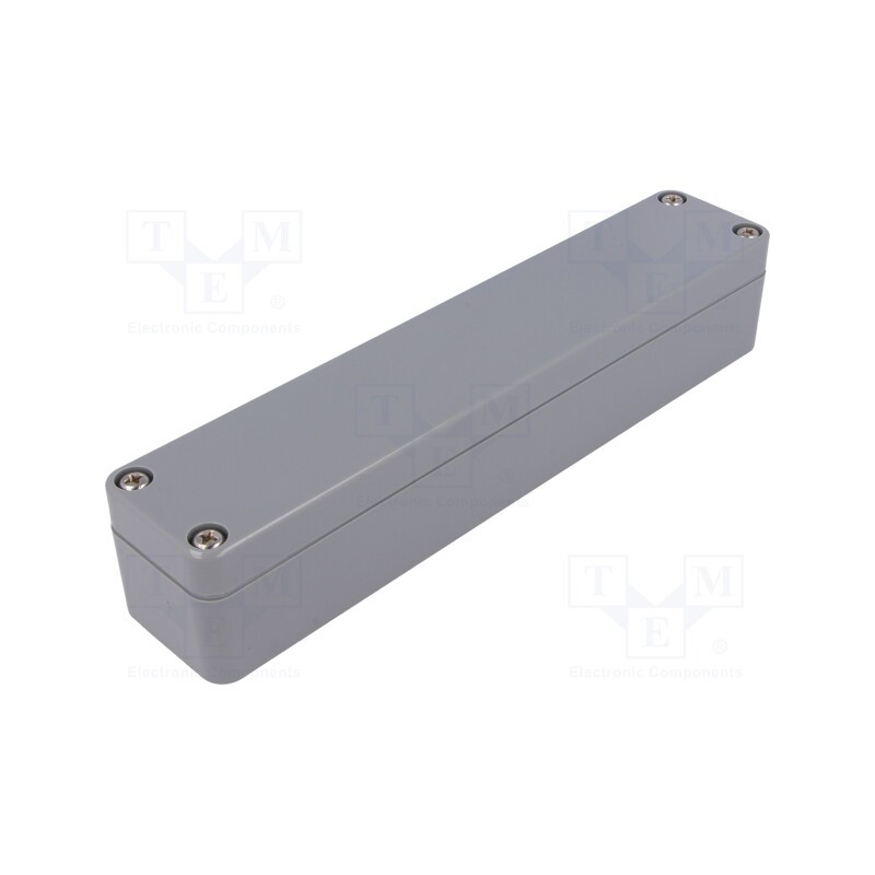 1 pcs x GAINTA - G303 - Enclosure: multipurpose, X: 36mm, Y: 184mm, Z: 35mm, ABS, dark grey
