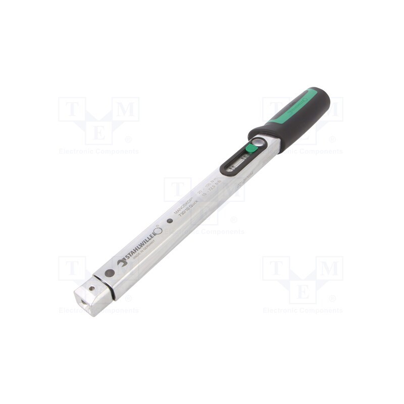 1 pcs x STAHLWILLE - 50184010 - Wrench, torque, 370mm, 20÷100Nm, Mounting: 9x12, MANOSKOP®